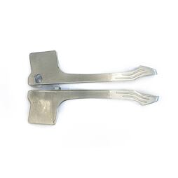 Plechy pod sedlo L + P stříbrné ČZ 477 , Mototechna