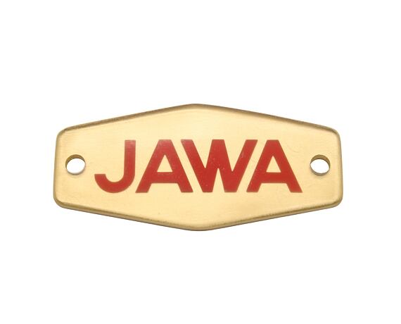Znaky na nádrž Jawa 90 pár